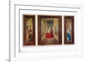 Altar Piece-Jan van Eyck-Framed Collectable Print