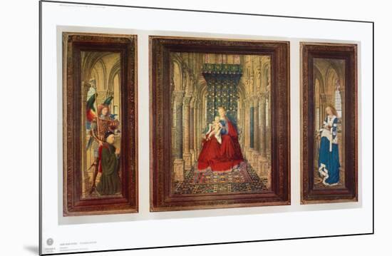 Altar Piece-Jan van Eyck-Mounted Collectable Print