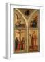 Altar Wing Depicting the Crucifixion, St. Dorothy and Other Saints, C.1420-Mariotto di Nardo-Framed Giclee Print