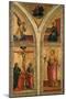 Altar Wing Depicting the Crucifixion, St. Dorothy and Other Saints, C.1420-Mariotto di Nardo-Mounted Giclee Print