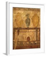 Altar with Offering Vases, Funerary Painting of Paestum, Campania, Italy, Detail BC-null-Framed Giclee Print