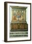 Altar with Scene known as Madonna Enthroned with Saints-Cristiano Banti-Framed Giclee Print