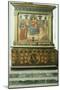 Altar with Scene known as Madonna Enthroned with Saints-Cristiano Banti-Mounted Giclee Print