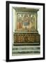 Altar with Scene known as Madonna Enthroned with Saints-Cristiano Banti-Framed Giclee Print