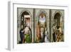 Altar with Scenes from the Legend of the John the Baptist-Rogier van der Weyden (Follower of)-Framed Giclee Print