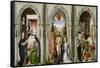 Altar with Scenes from the Legend of the John the Baptist-Rogier van der Weyden (Follower of)-Framed Stretched Canvas