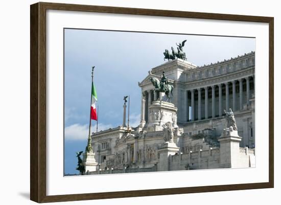 Altare Della Patria (Il Vittoriano), Rome, Lazio, Italy, Europe-Nico Tondini-Framed Photographic Print