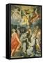 Altarpiece Depicting the Saints Baptist, Francis, Bernard and Paul in Ecstasy-Andrea Lilio-Framed Stretched Canvas