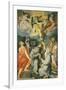 Altarpiece Depicting the Saints Baptist, Francis, Bernard and Paul in Ecstasy-Andrea Lilio-Framed Giclee Print