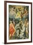 Altarpiece Depicting the Saints Baptist, Francis, Bernard and Paul in Ecstasy-Andrea Lilio-Framed Giclee Print