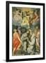 Altarpiece Depicting the Saints Baptist, Francis, Bernard and Paul in Ecstasy-Andrea Lilio-Framed Giclee Print