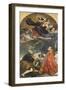 Altarpiece Depicting Virgin with Saints Petronius and Alo, 1614-Giacomo Cavedoni-Framed Giclee Print