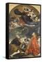 Altarpiece Depicting Virgin with Saints Petronius and Alo, 1614-Giacomo Cavedoni-Framed Stretched Canvas