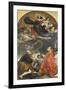 Altarpiece Depicting Virgin with Saints Petronius and Alo, 1614-Giacomo Cavedoni-Framed Giclee Print