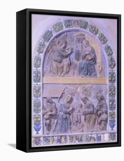Altarpiece of Gambassi-Giovanni Della Robbia-Framed Stretched Canvas