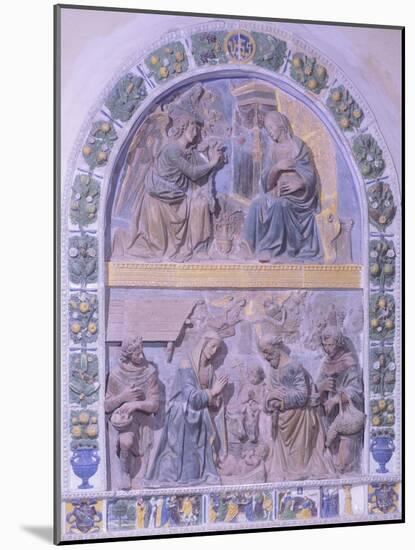 Altarpiece of Gambassi-Giovanni Della Robbia-Mounted Giclee Print