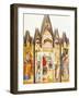 Altarpiece of Nativity of Virgin-Paolo Di Giovanni Fei-Framed Giclee Print