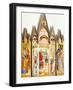 Altarpiece of Nativity of Virgin-Paolo Di Giovanni Fei-Framed Giclee Print
