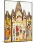 Altarpiece of Nativity of Virgin-Paolo Di Giovanni Fei-Mounted Giclee Print