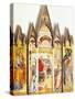 Altarpiece of Nativity of Virgin-Paolo Di Giovanni Fei-Stretched Canvas