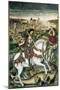 Altarpiece of Saint George-Pedro Nisart-Mounted Premium Giclee Print