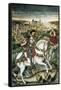 Altarpiece of Saint George-Pedro Nisart-Framed Stretched Canvas