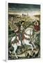 Altarpiece of Saint George-Pedro Nisart-Framed Art Print