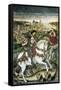 Altarpiece of Saint George-Pedro Nisart-Framed Stretched Canvas