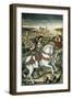 Altarpiece of Saint George-Pedro Nisart-Framed Art Print