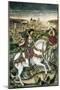 Altarpiece of Saint George-Pedro Nisart-Mounted Art Print