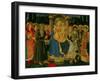 Altarpiece of Saint Jerome: Madonna and Child Enthroned with Saints-Zanobi Di Benedetto Strozzi-Framed Art Print