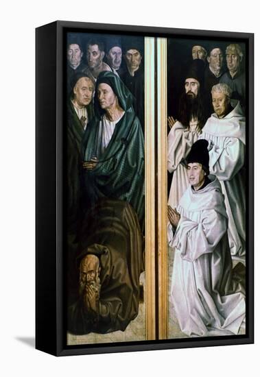 Altarpiece of Saint Vincent, 1460-Nuno Goncalves-Framed Stretched Canvas