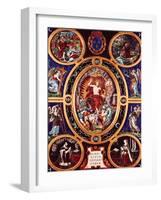 Altarpiece of Sainte-Chapelle, of the Resurrection, Enamelled by Leonard Limosin (1505-76) 1553-Nicolò dell' Abate-Framed Giclee Print