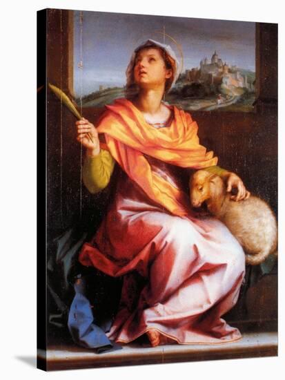 Altarpiece of St. Agnes-Andrea del Sarto-Stretched Canvas