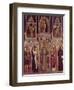Altarpiece of St. Anthony-Ludovico Brea-Framed Giclee Print