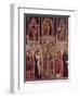 Altarpiece of St. Anthony-Ludovico Brea-Framed Giclee Print