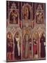 Altarpiece of St. Anthony-Ludovico Brea-Mounted Giclee Print