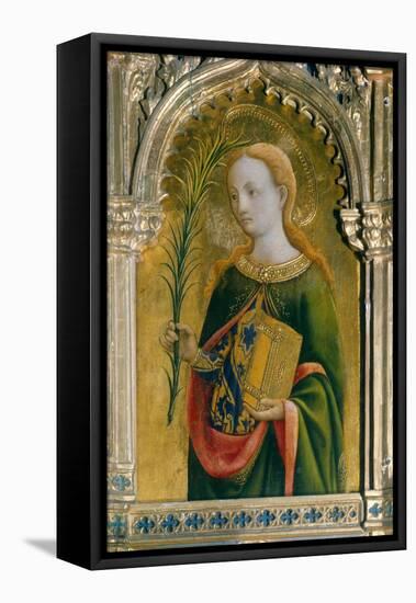 Altarpiece of St Sabina-Antonio Vivarini-Framed Stretched Canvas