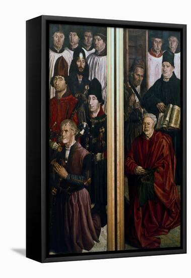 Altarpiece of St Vincent, 1460. Artist: Nuno Goncalves-Nuno Goncalves-Framed Stretched Canvas