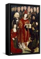 Altarpiece of St Vincent, 1460-Nuno Goncalves-Framed Stretched Canvas