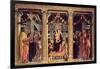 Altarpiece of St. Zeno of Verona, 1456-60-Andrea Mantegna-Framed Giclee Print