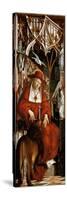 Altarpiece of the Four Latin Doctors. Left Panel, Inner Part: St. Jerome-Michael Pacher-Stretched Canvas
