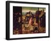 Altarpiece of the Hermits-Hieronymus Bosch-Framed Giclee Print