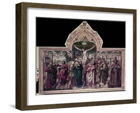 Altarpiece of the Parliament of Paris, C1452-null-Framed Giclee Print