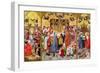 Altarpiece of the Seven Joys of the Virgin, of the Adoration of the Magi-Master of the Holy Family-Framed Giclee Print