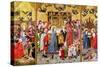 Altarpiece of the Seven Joys of the Virgin, of the Adoration of the Magi-Master of the Holy Family-Stretched Canvas