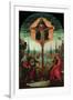 Altarpiece: the Trinity, the Virgin, Saint John and Donors, C. 1480-Jacopo Del Sellaio-Framed Giclee Print