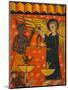 Altarpiece with Angel and Devil-Master of Soriguerola-Mounted Giclee Print