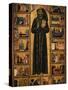 Altarpiece with Life of Saint Francis of Assisi-Tuscan School-Stretched Canvas