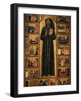 Altarpiece with Life of Saint Francis of Assisi-Tuscan School-Framed Photographic Print